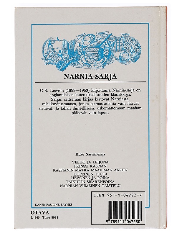 Taikurin sisarenpoika - Lewis, C. S. - Lastenkirjat - 10105588644 - 1