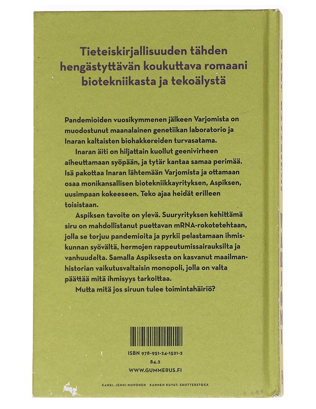 Varjomi - Rajaniemi, Hannu - Fantasia- ja scifi - 10105588643 - 1