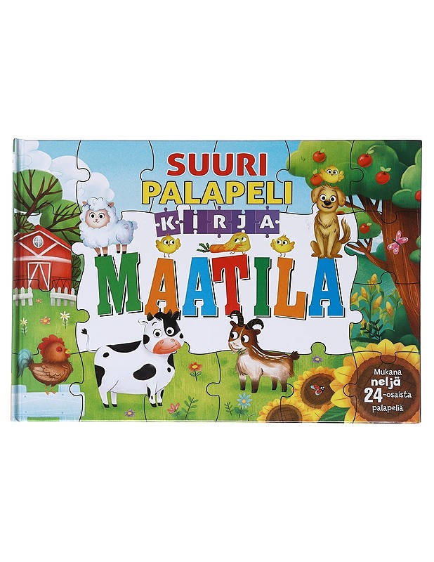 Maatila : Suuri palapelikirja - Anuki Lopez - Lastenkirjat - 10105588665 - 0