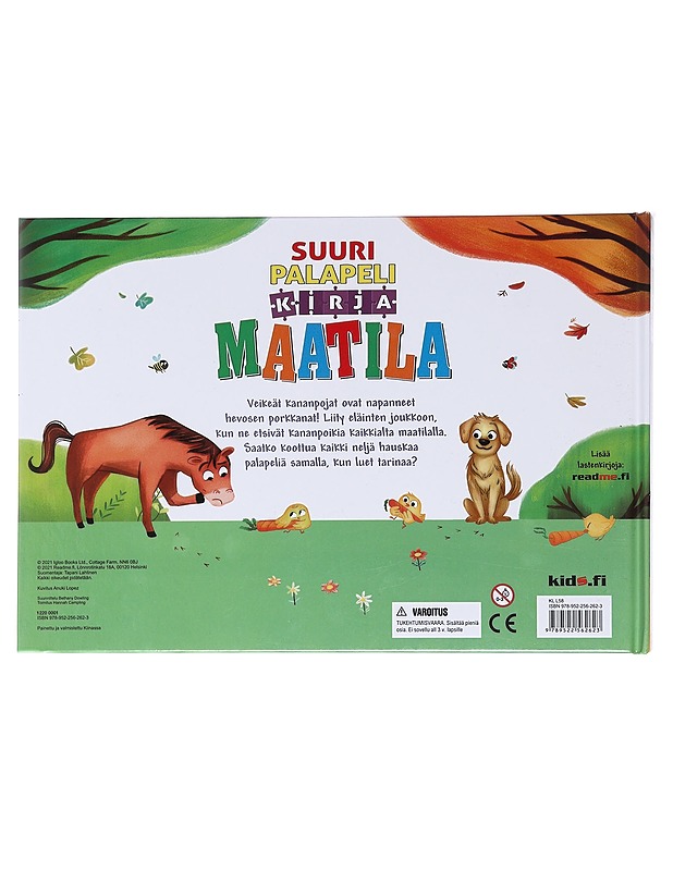 Maatila : Suuri palapelikirja - Anuki Lopez - Lastenkirjat - 10105588665 - 1