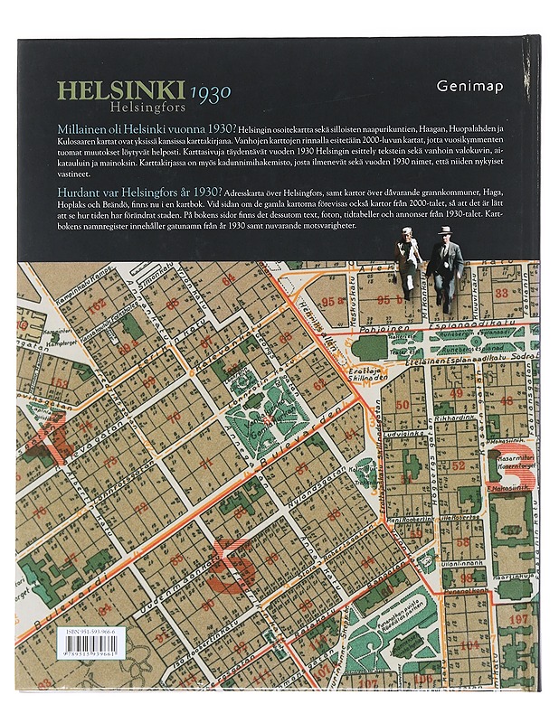 Helsinki 1930 : Helsingin karttakirja = Helsingfors 1930 : Kartbok över Helsingfors - Iltanen, Jussi - Historiakirjat - 10105588695 - 1