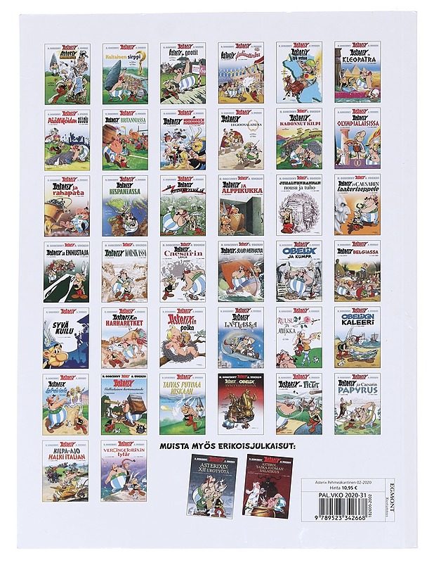Taivas putoaa niskaan - Uderzo, Albert - Sarjakuvat - 10105588705 - 1