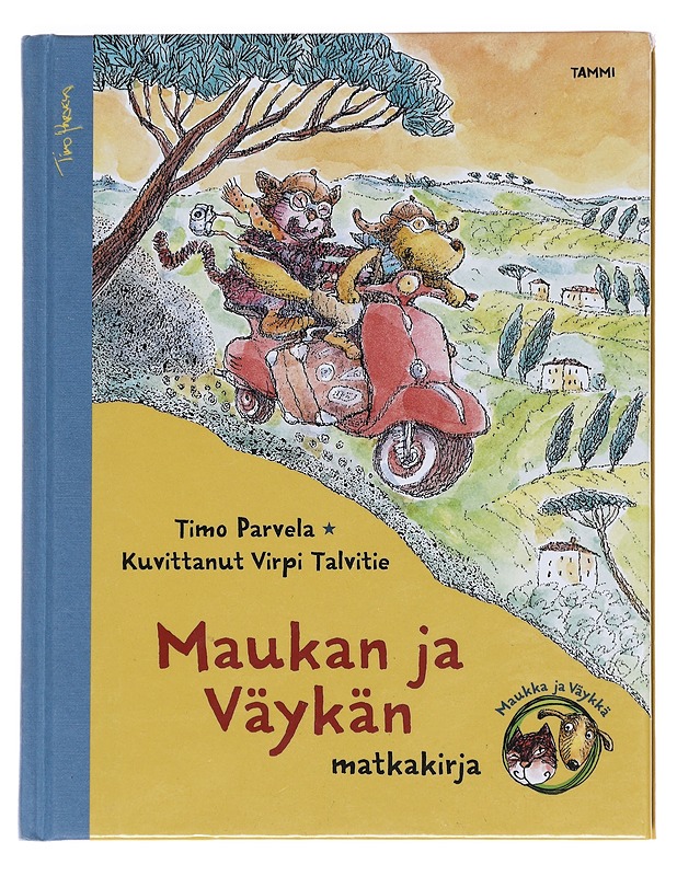 Maukan ja Väykän matkakirja - Parvela, Timo - Lastenkirjat - 10105588742 - 0