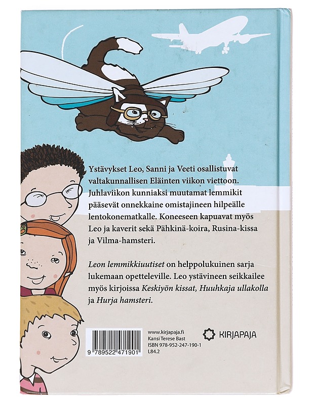 Lemmikkien lentomatka - Marttinen, Tittamari - Lastenkirjat - 10105588790 - 1