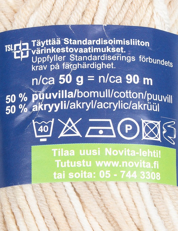 NOVITA Samos Lollipop vyötelanka, 50g - Käsityö - 10105588792 - 1