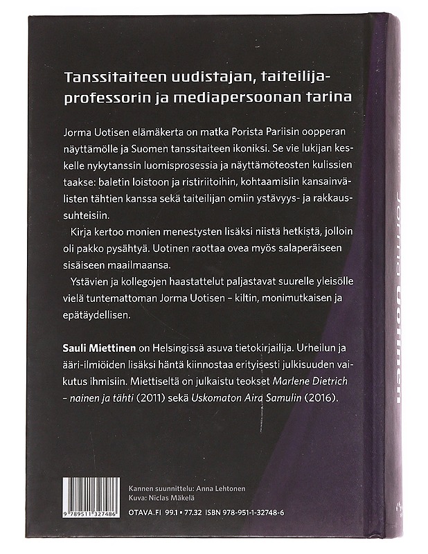 Jorma Uotinen - Sauli Miettinen - Elämäkerrat ja muistelmat - 10105588793 - 1