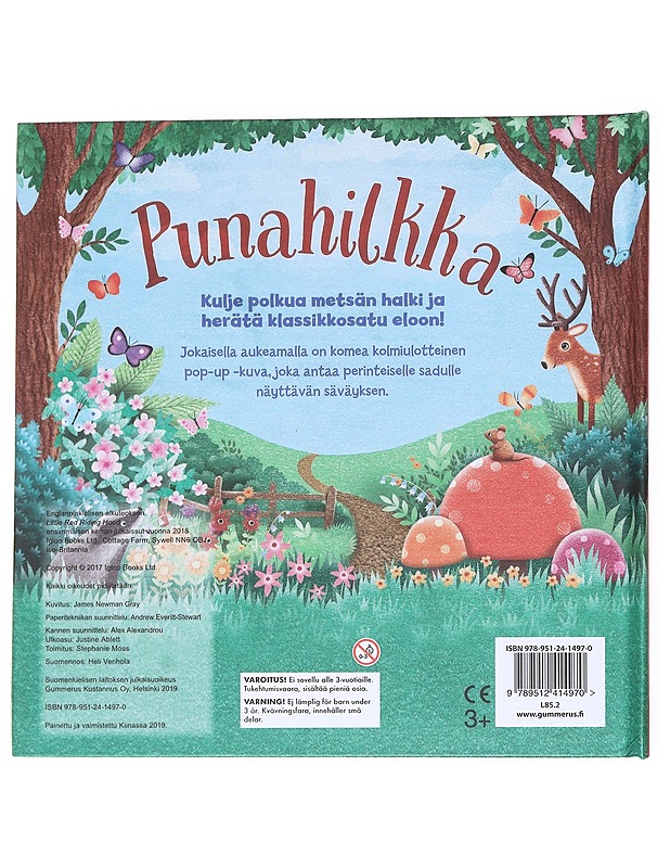 Punahilkka - Gray, James Newman - Lastenkirjat - 10105588803 - 1