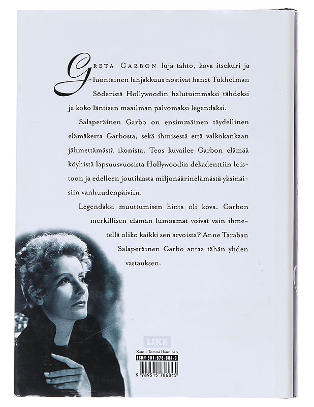 Salaperäinen Garbo - Taraba, Anne - Romaanit ja novellit - 10105588838 - 1
