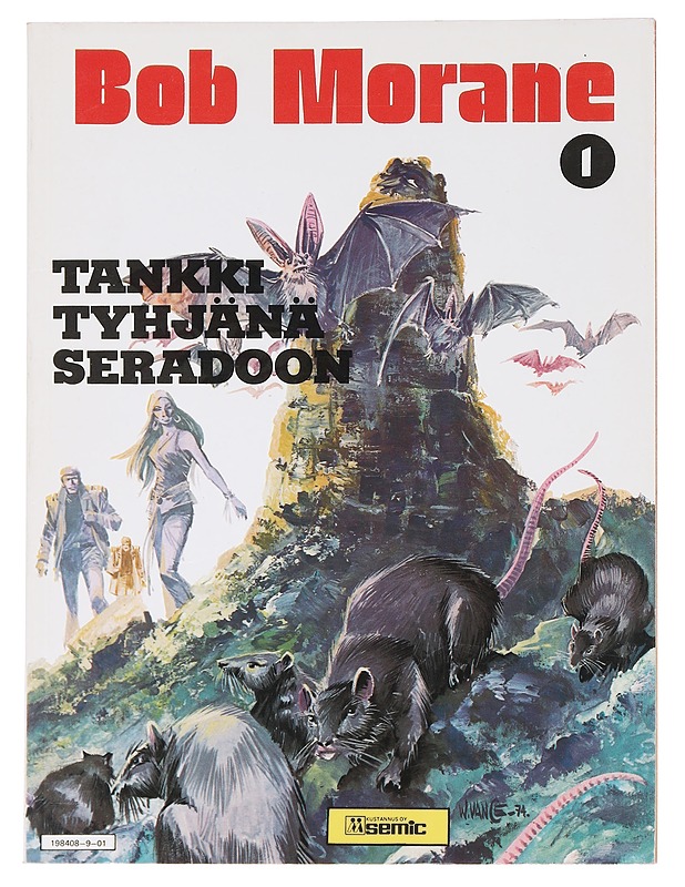 Bob Morane 1: Tankki tyhjänä Seradoon - Henri Vernes - Sarjakuvat - 10105588843 - 0