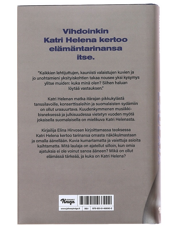 Katri Helena : laulaja - Hirvonen, Elina - Elämäkerrat ja muistelmat - 10105588852 - 1