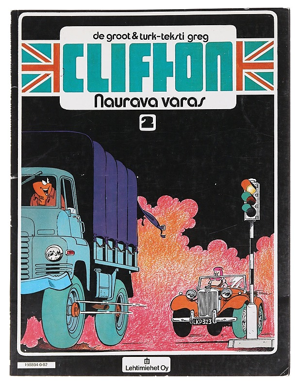 Clifton 2: Naurava varas - de Groot & Turk & Greg - Sarjakuvat - 10105588854 - 0