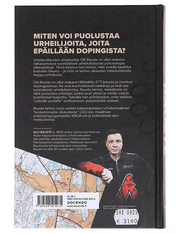 Urheilun huippujuristi - Olli Rauste - Elämäkerrat ja muistelmat - 10105588857 - 1