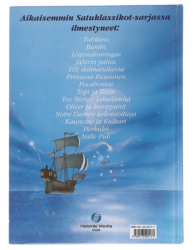 Pieni merenneito - Disney, Walt - Lastenkirjat - 10105588859 - 1