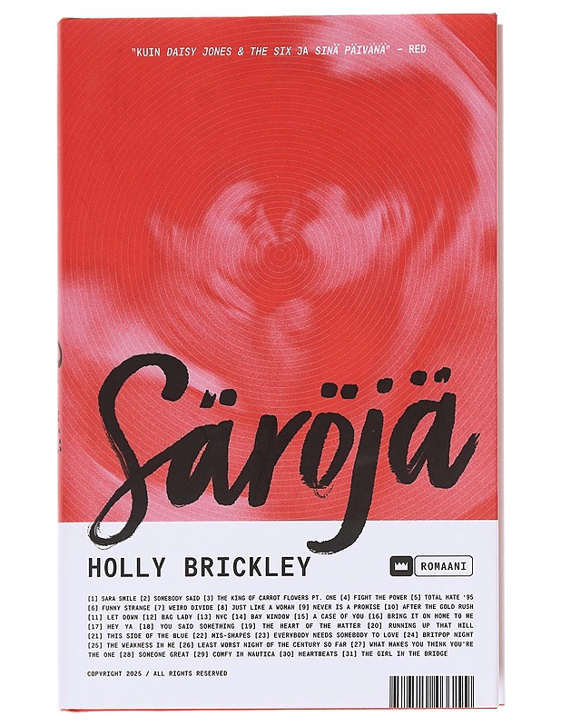 Säröjä - Brickley, Holly - Romaanit ja novellit - 10105588873 - 0