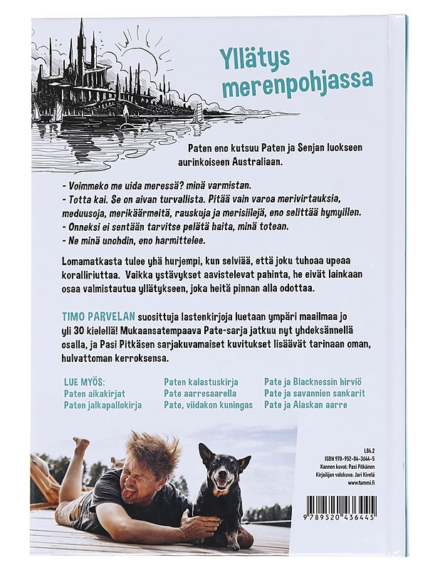 Pate ja vajonnut kaupunki - Parvela, Timo - Lastenkirjat - 10105588878 - 1