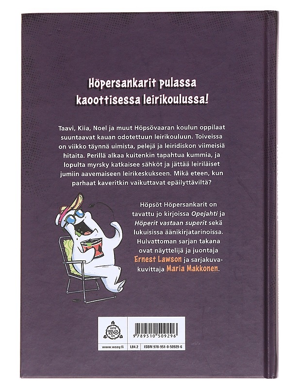Vaarallinen leirikoulu - Lawson, Ernest - Lastenkirjat - 10105588881 - 1