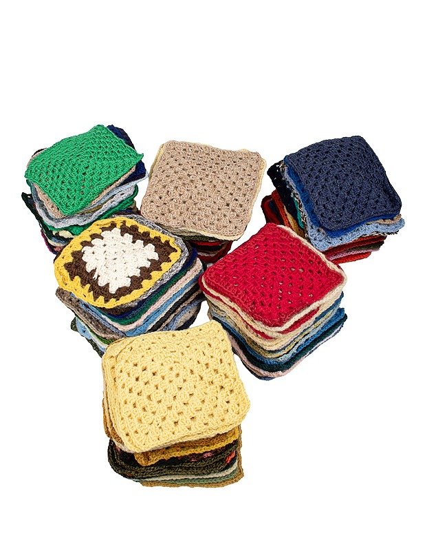 Isoäidin Neliöt, 14x14 cm - 140kpl  - Käsityö - 10105588883 - 0
