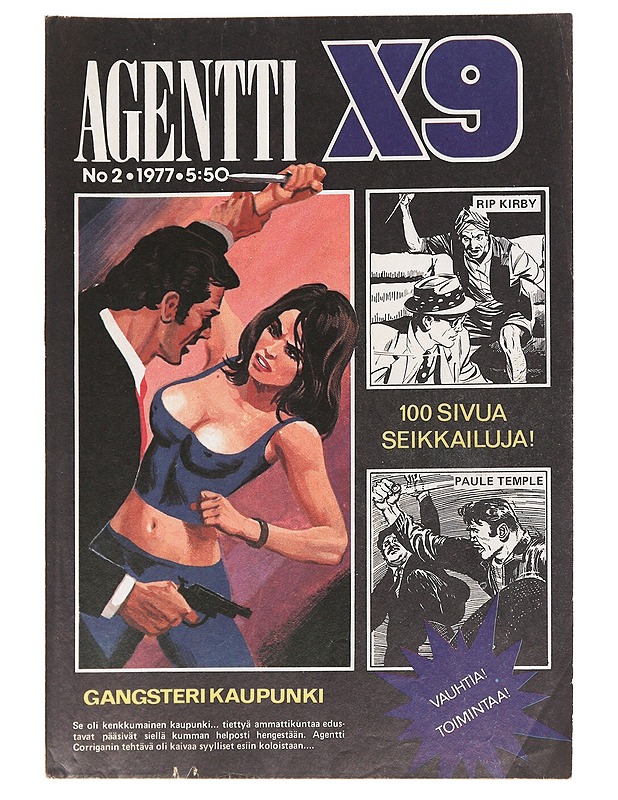 Agentti X9 No 2/1977 - Sarjakuvat - 10105588921 - 0