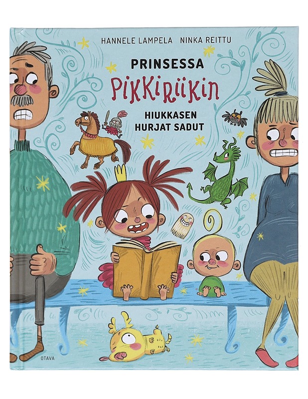 Prinsessa Pikkiriikin hiukkasen hurjat sadut - Lampela, Hannele - Lastenkirjat - 10105589009 - 0