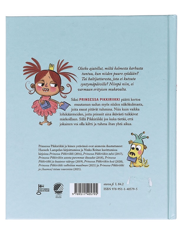 Prinsessa Pikkiriikin hiukkasen hurjat sadut - Lampela, Hannele - Lastenkirjat - 10105589009 - 1