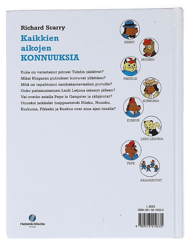 Kaikkien aikojen konnuuksia - Scarry, Richard - Lastenkirjat - 10105589045 - 1