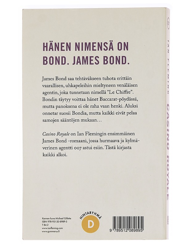 James Bond 007: Casino Royale - Fleming, Ian - Romaanit ja novellit - 10105589080 - 1