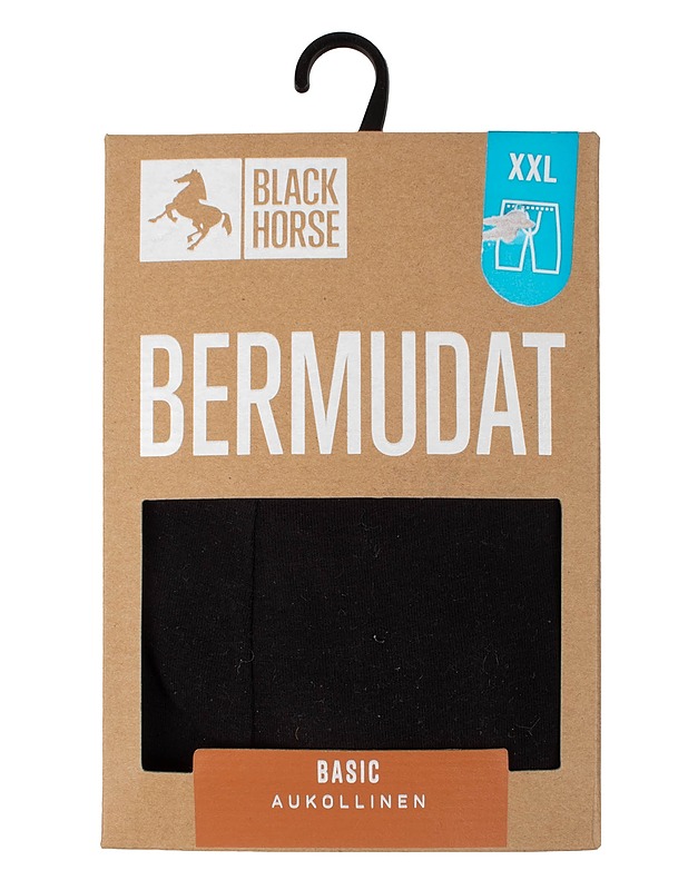 BLACK HORSE Basic bermudat, 3XL - Alusvaatteet - 10105589084 - 0