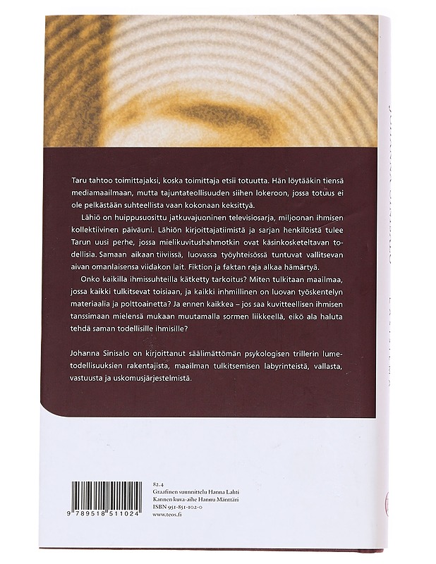 Lasisilmä - Johanna Sinisalo - Romaanit ja novellit - 10105589085 - 1