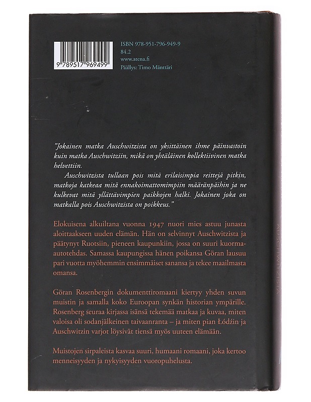 Lyhyt pysähdys matkalla Auschwitzista - Göran Rosenberg - Elämäkerrat ja muistelmat - 10105589140 - 1