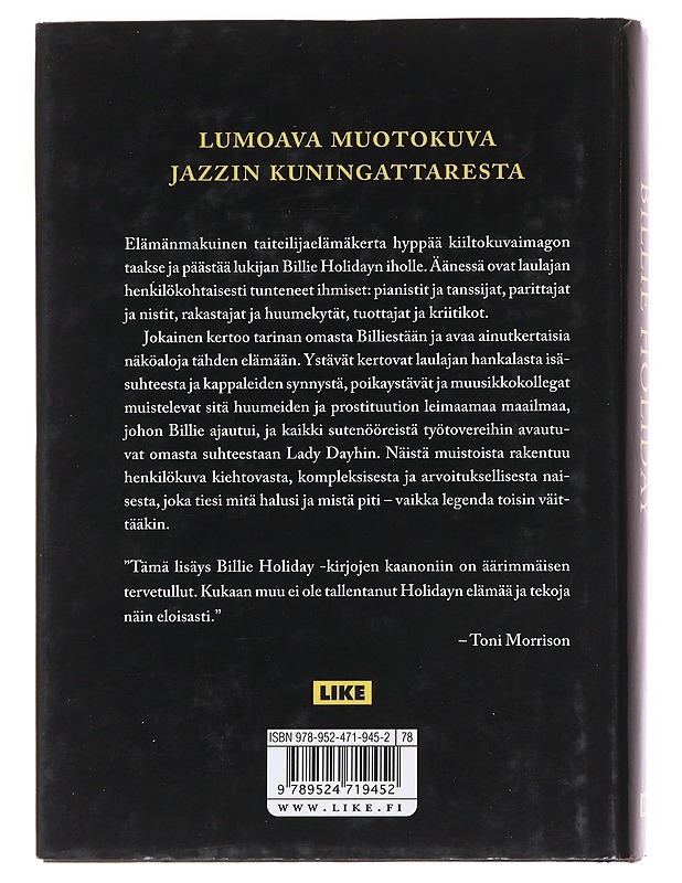 Billie Holiday : muistoja jazzin kuningattaresta - Blackburn, Julia - Elämäkerrat ja muistelmat - 10105589163 - 1