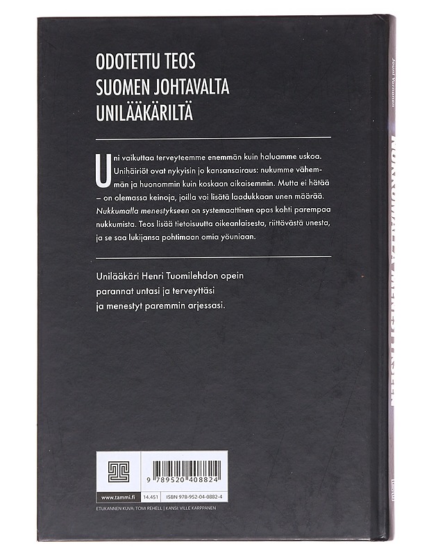 Nukkumalla menestykseen - Tuomilehto, Henri - Tietokirjat ja oppaat - 10105589176 - 1