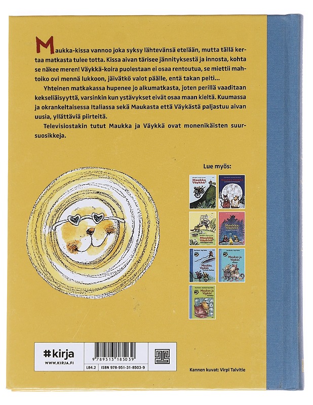 Maukan ja Väykän matkakirja - Parvela, Timo - Lastenkirjat - 10105589205 - 1