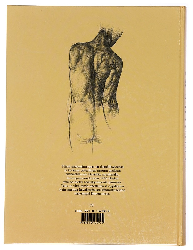 Anatomia : opas taiteilijalle - Barcsay, Jenö - Kirja lahjaksi - 10105589235 - 1