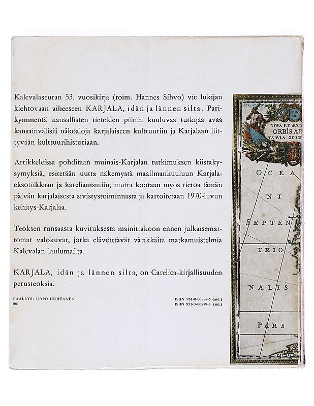 Karjala : idän ja lännen silta - Kaukonen, Väinö - Historiakirjat - 10105589240 - 1