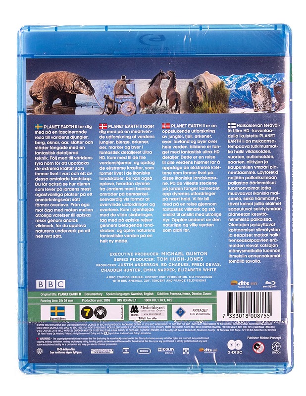 Planet Earth II : A new world revealed - Blu-ray - Blu-ray-levyt - 10105589253 - 1