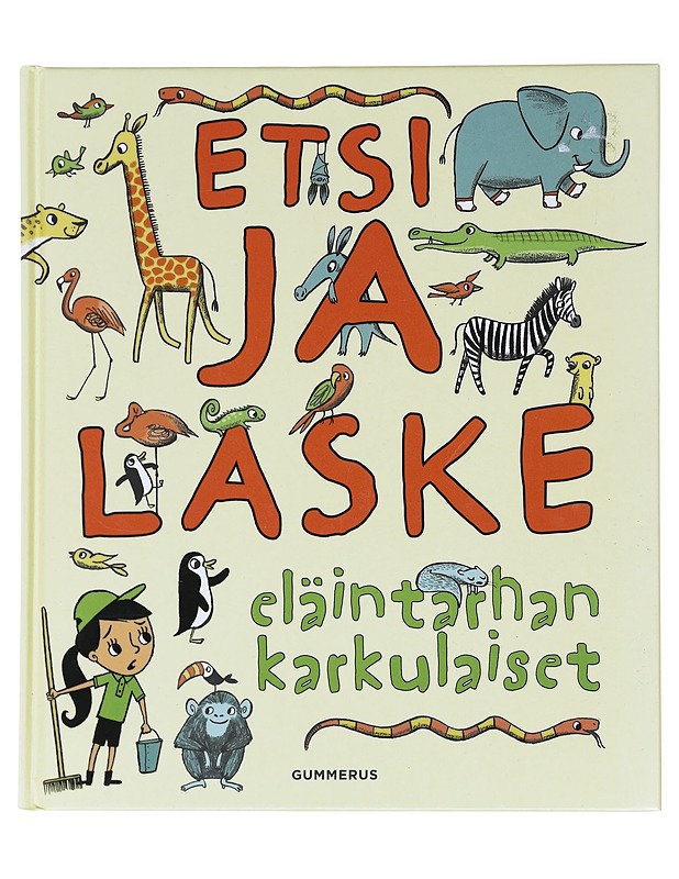 Etsi ja laske eläintarhan karkulaiset - Smallman, Steve - Lastenkirjat - 10105589287 - 0