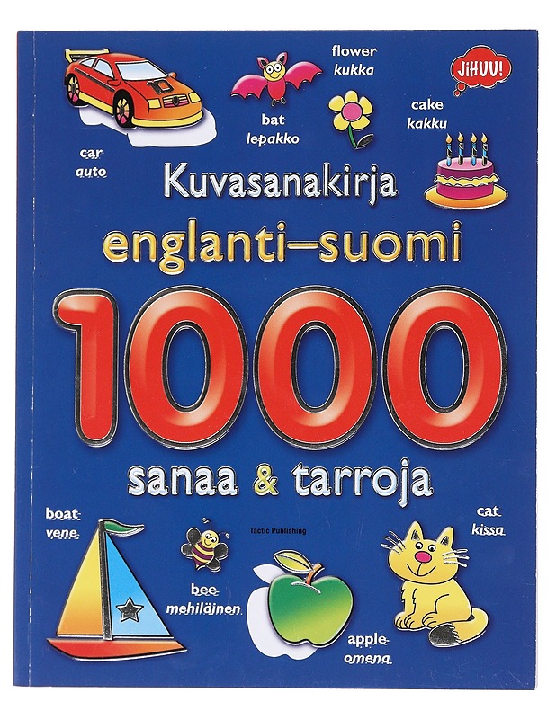 Kuvasanakirja englanti-suomi : 1000 sanaa & tarroja - Friman, Laura - Tietokirjat ja oppaat - 10105589308 - 0