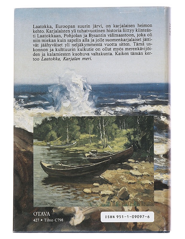 Laatokka, Karjalan meri - Koponen, Paavo - Historiakirjat - 10105589322 - 1