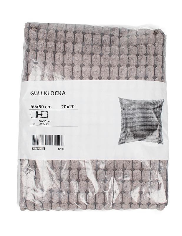 IKEA GULLKLOCKA tyynynpäällinen, 50x50 cm - 1kpl - Koriste-esineet - 10105589323 - 0