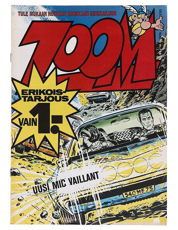 ZOOM N:o 24/1974 - Sarjakuvat - 10105589347 - 0