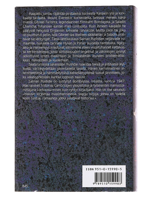 Saatanalliset säkeet - Rushdie, Salman - Romaanit ja novellit - 10105589368 - 1