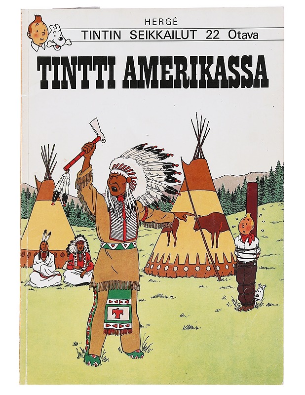 Tintin seikkailut 22: Tintti Amerikassa - Sarjakuvat - 10105589375 - 0