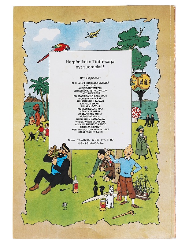Tintin seikkailut 22: Tintti Amerikassa - Sarjakuvat - 10105589375 - 1