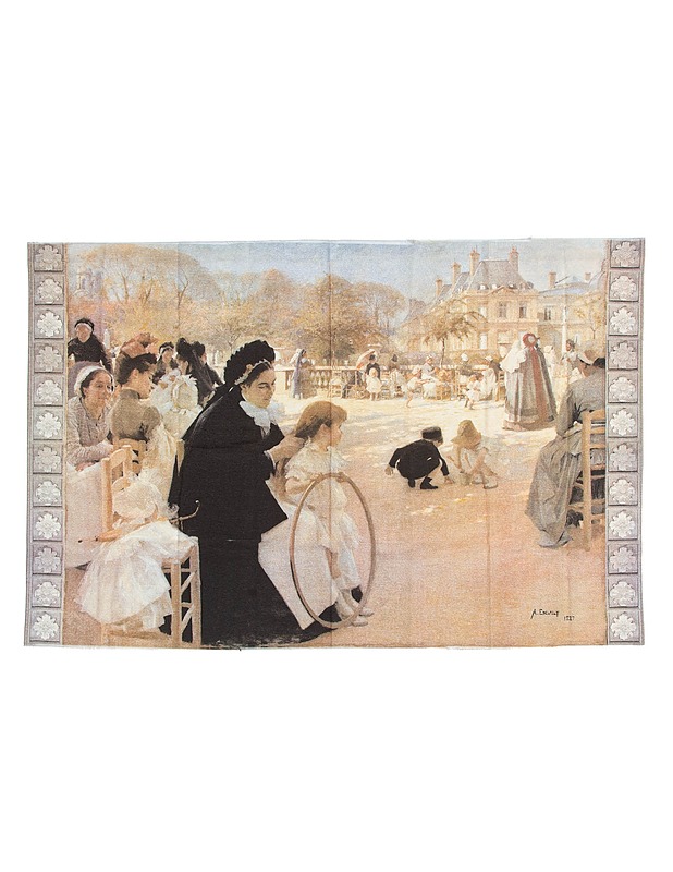 A. Edelfelt, Luxemburgin Puistossa, 130x85 cm - Kankaat - 10105589372 - 0