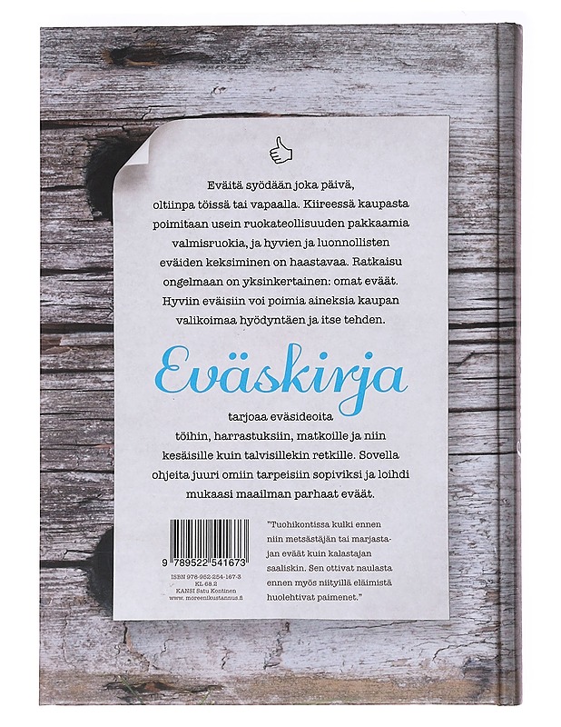 Eväskirja - Lahti, Matleena - Ruokakirjat - 10105589373 - 1
