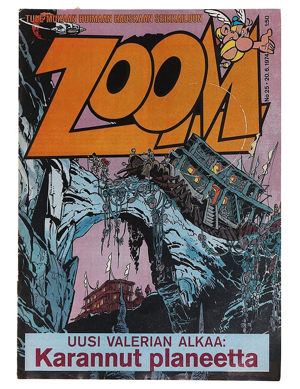 ZOOM N:o 25/1974 - Sarjakuvat - 10105589392 - 0