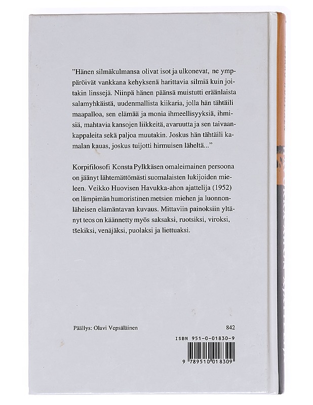 Havukka-ahon ajattelija - Veikko Huovinen - Romaanit ja novellit - 10105589412 - 1