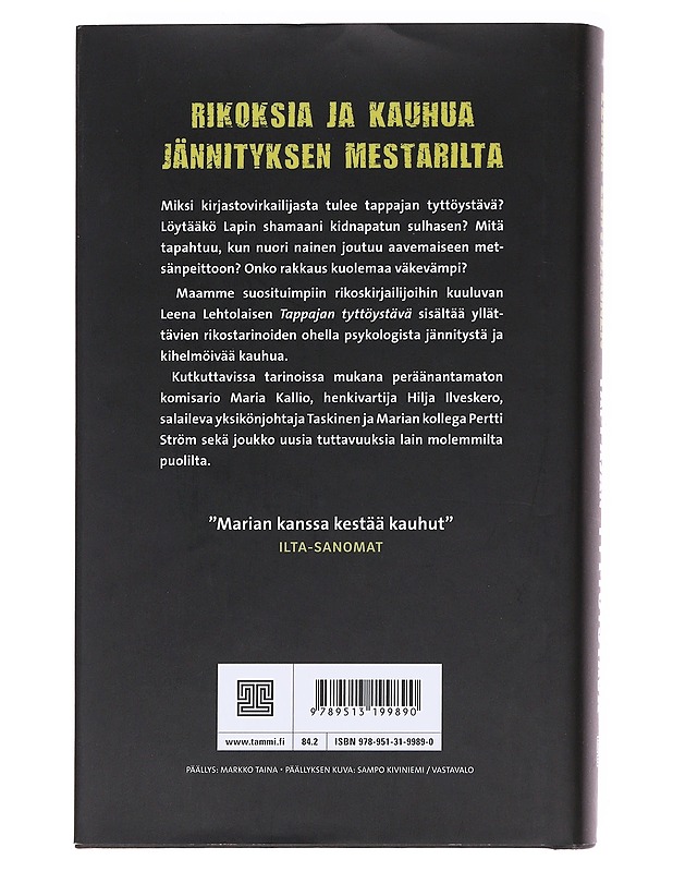 Tappajan tyttöystävä / ja muita rikoksia - Leena Lehtolainen - Jännitys ja dekkarit - 10105589416 - 1