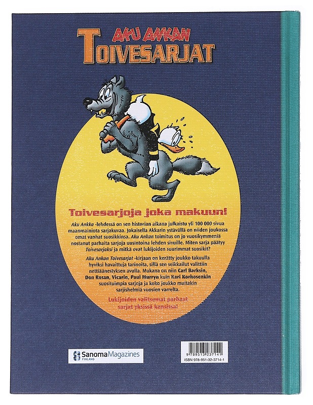 Aku Ankan toivesarjat - Hyyppä, Aki - Sarjakuvat - 10105589442 - 1