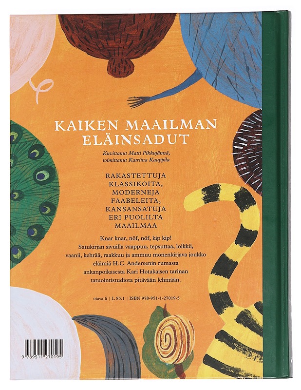 Kaiken maailman eläinsadut - Kauppila, Katriina - Lastenkirjat - 10105589449 - 1